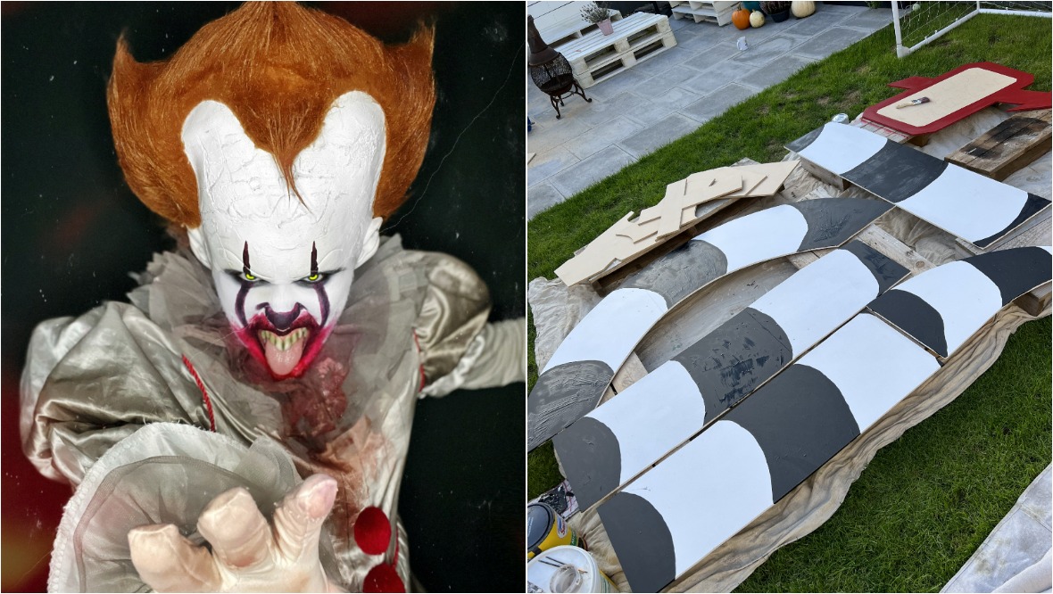 ‘Clydebank Pennywise’ plans Beetlejuice street show this Halloween