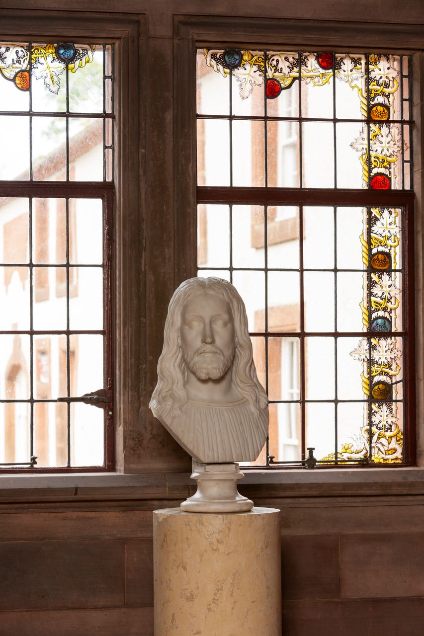 <em>The bust is one of only two of Lewis’ works available to the public in the UK</em>. (PA/Mount Stuart)” /><span class=