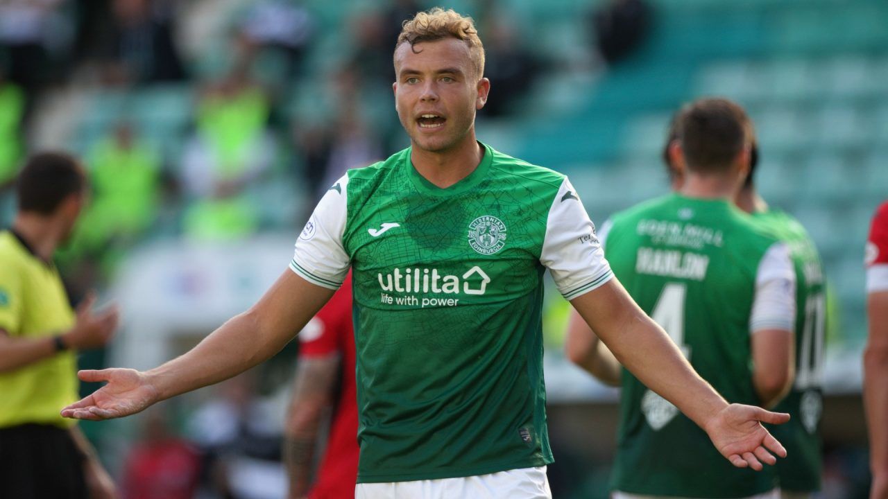 Hibernian appeal fails as Porteous red card is upheld