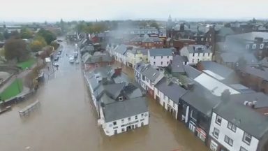 Town submerged in ‘worst flooding for a number of years’