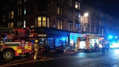 Firefighters called to reports of tenement blaze