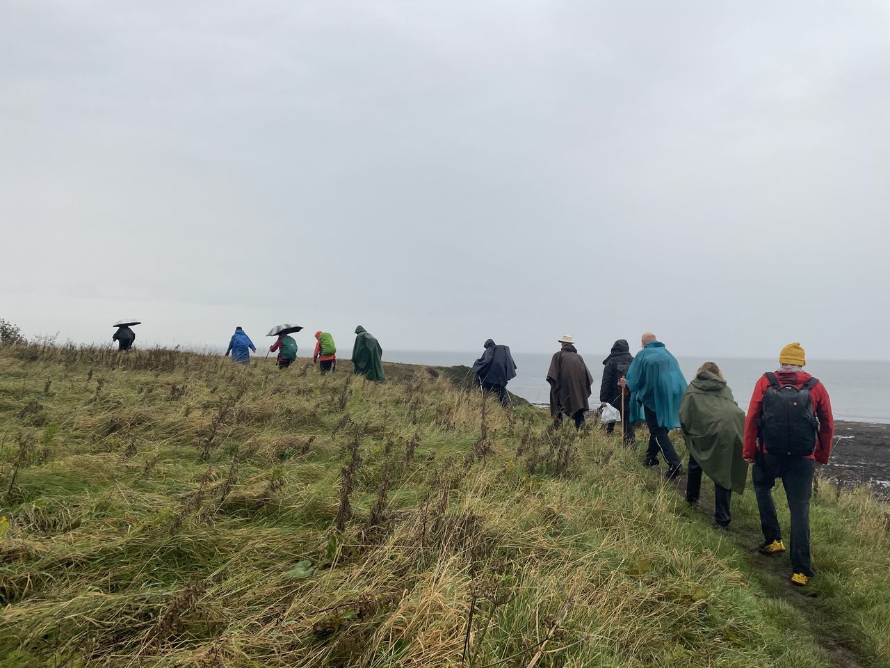 The Ecumenical Pilgrimage for Climate Justice walking to COP26.