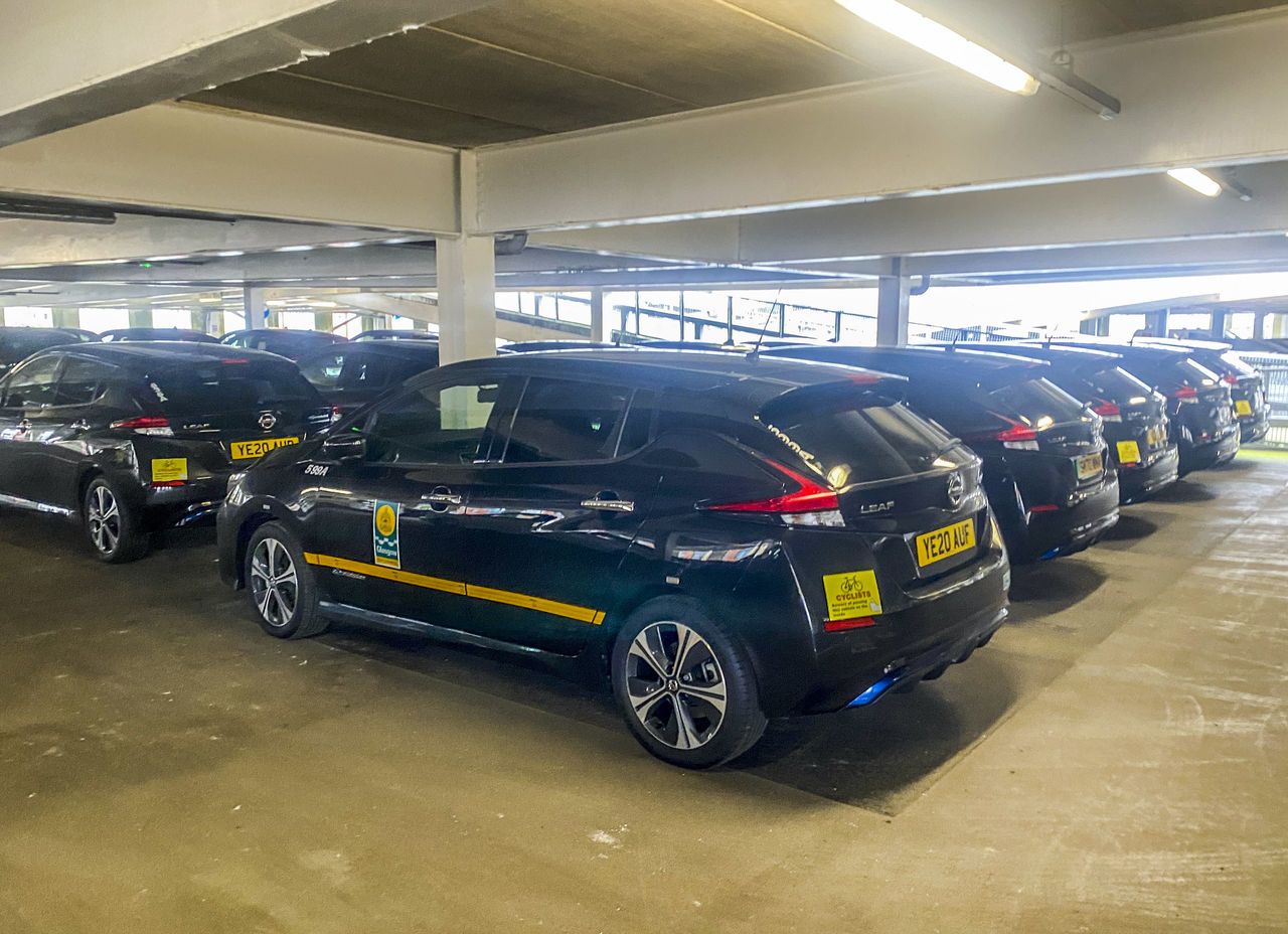 Glasgow City Council splashed out on the e-vehicles before the pandemic happened but has said a ban on driving lessons during lockdown meant training was delayed. 