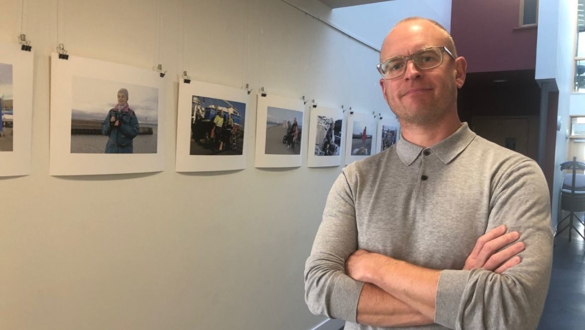 Alex Williamson created a photo exhibition of Nairn locals during lockdown