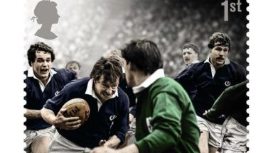 Stamps mark 150 years since Scotland’s first rugby match