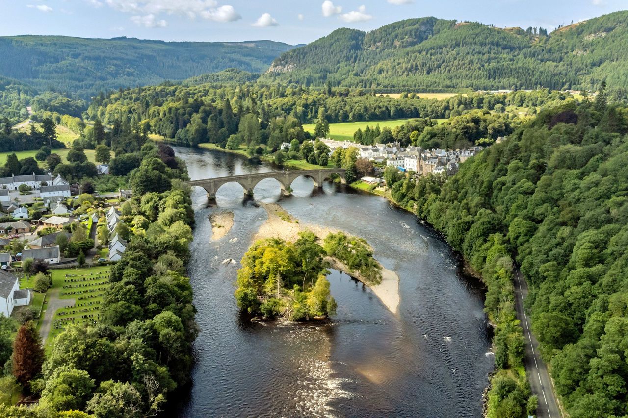 The Tay boasts one of the country’s most famous salmon rivers.