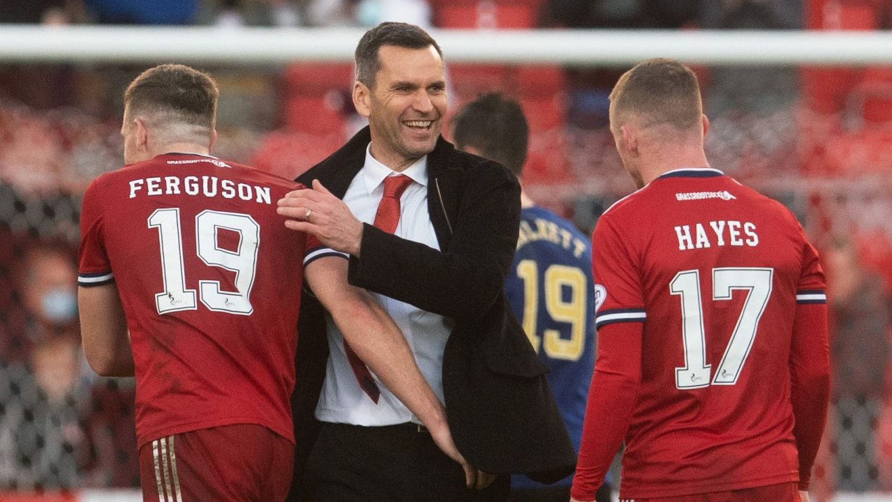 Glass urges Aberdeen to keep improving after turning corner