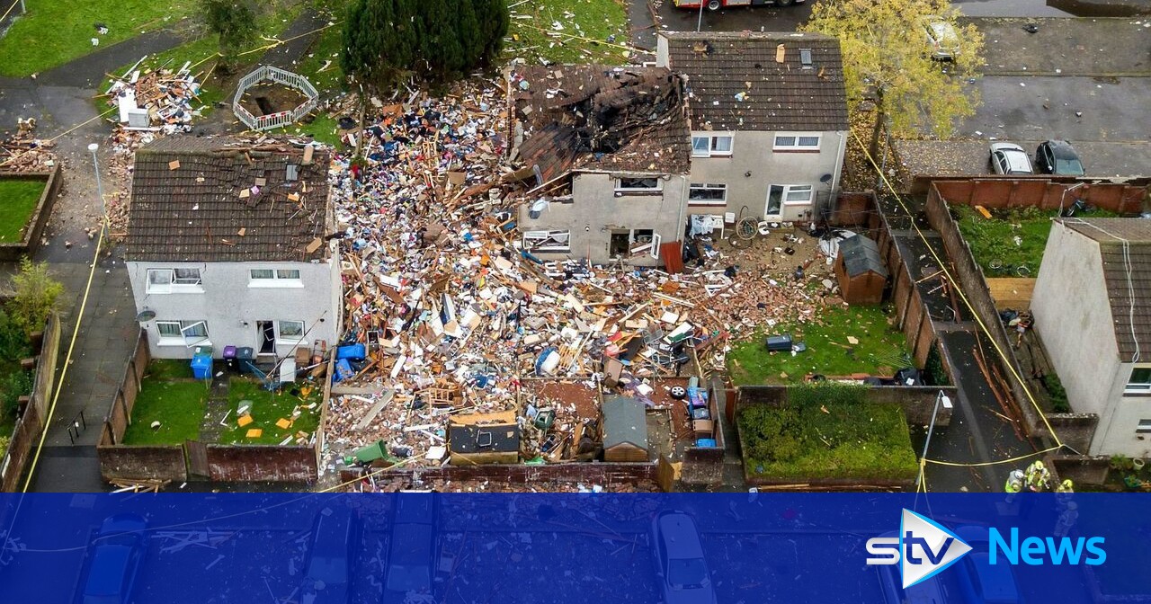 Family of four seriously injured after explosion rips through home ...