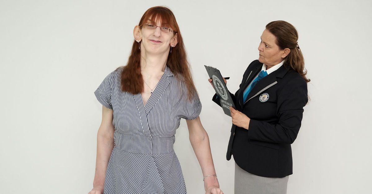 Guinness World Records declare 7ft woman tallest female alive
