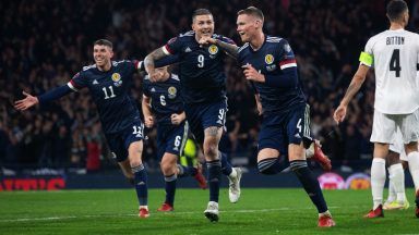 Last-gasp McTominay goal gives Scotland dramatic win over Israel