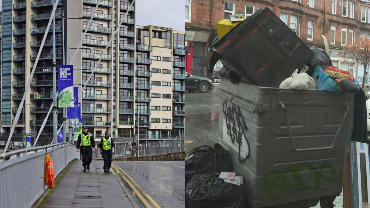 Glasgow bin strike to go ahead as world leaders arrive for COP26