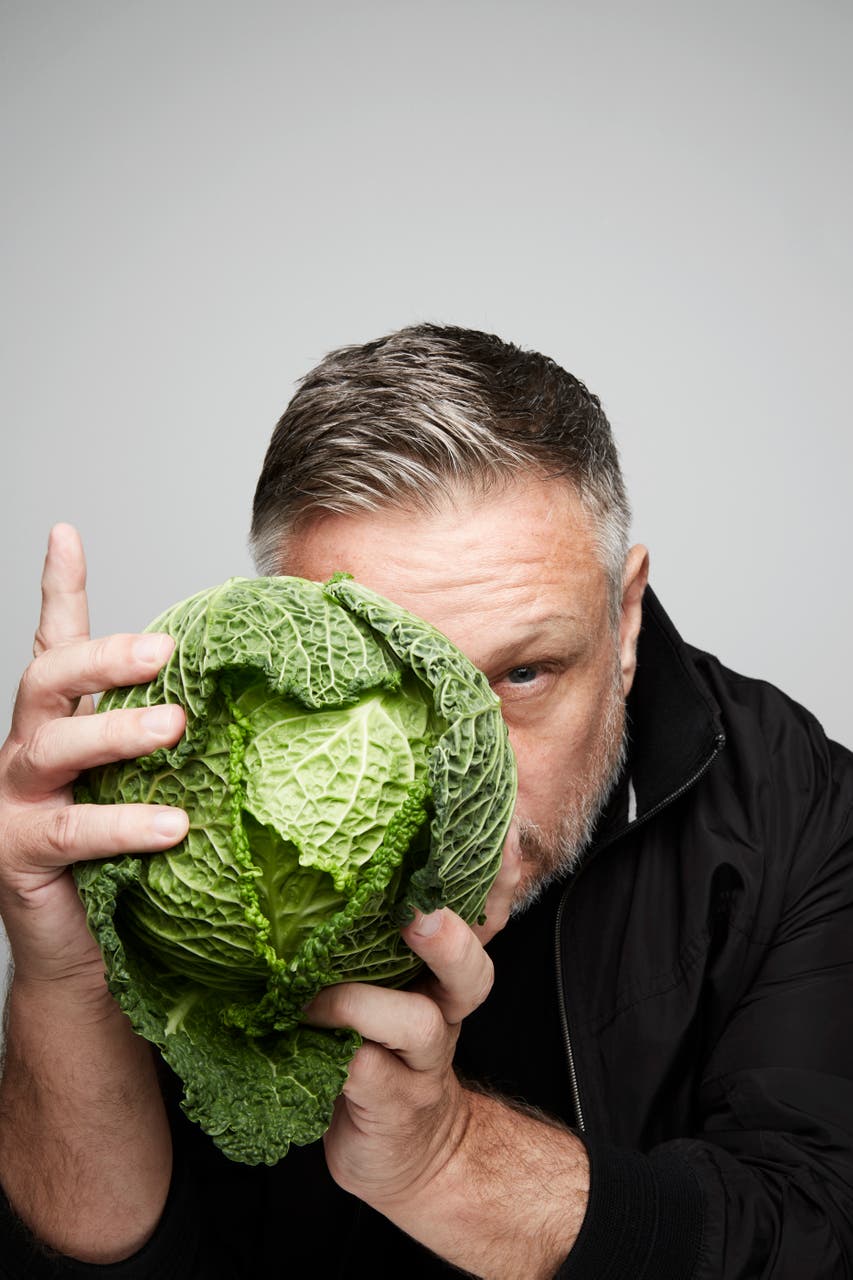 Rankin used leftover food for the new images in a bid at raising awareness of the impact food waste can have on the planet (Zero Waste Scotland/PA)