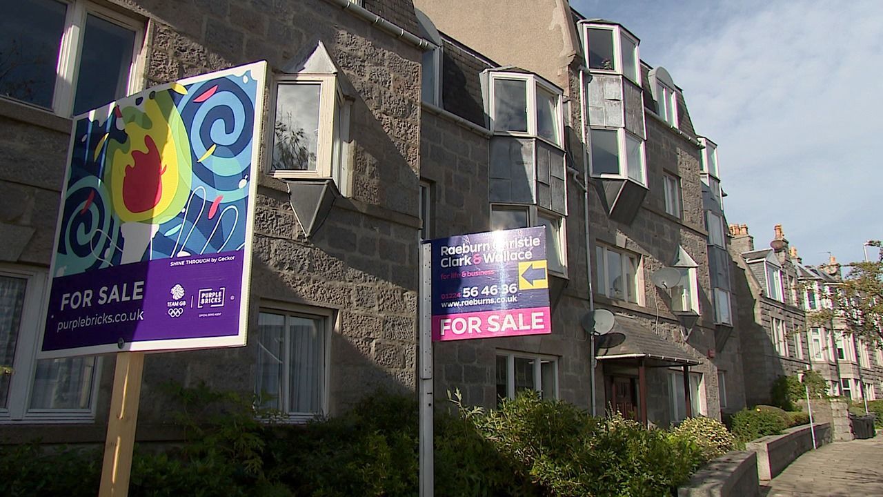 Average house prices in Scotland are at a 17-year high.