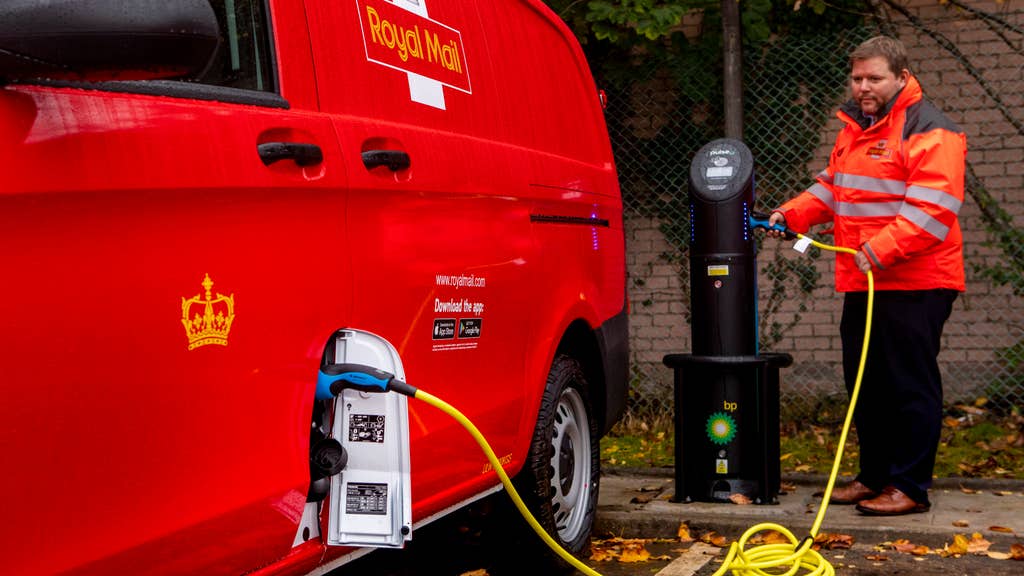Royal Mail’s Govan office goes green with electric vehicles