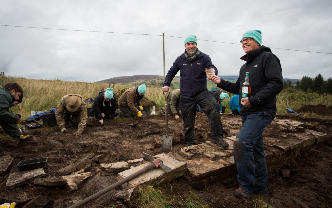Archaeologists uncover site of illicit whisky distillery from 1824