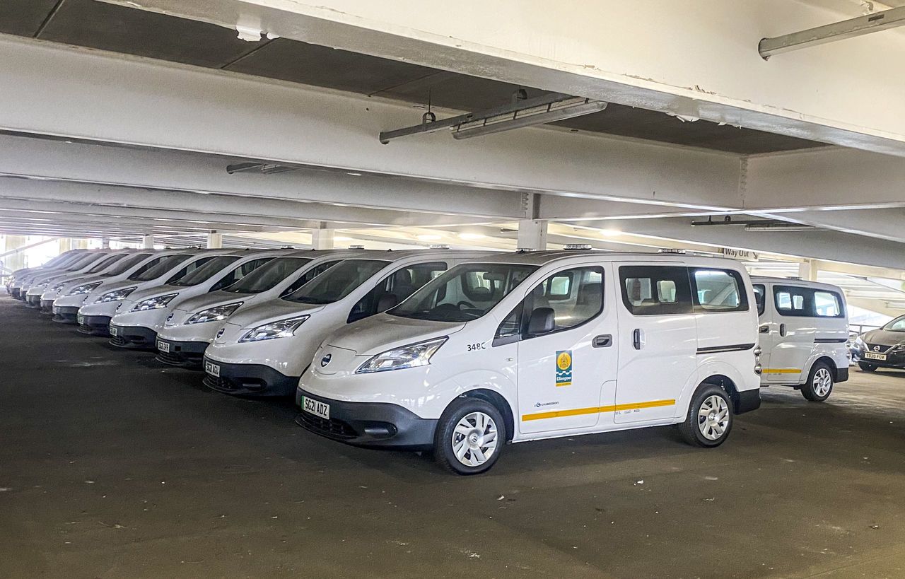 Glasgow City Council electric cars funded by the taxpayer have been found unused in car parks weeks before Glasgow hosts COP26. 