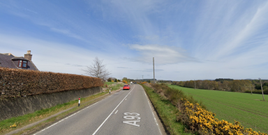 Motorcyclist killed in two-vehicle crash on A93 named