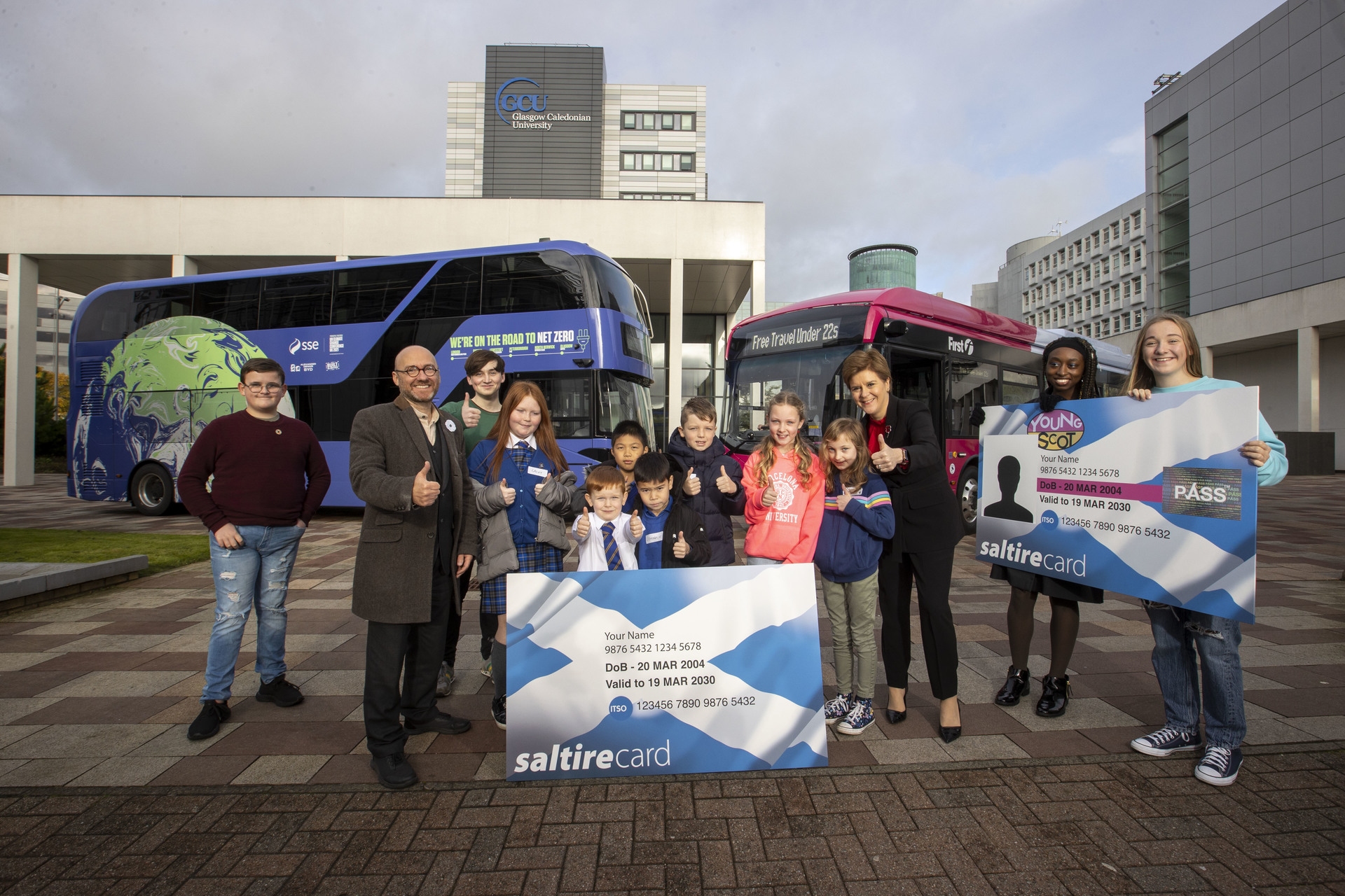 The First Minister launched the scheme alongside Greens co-leader Patrick Harvie. 