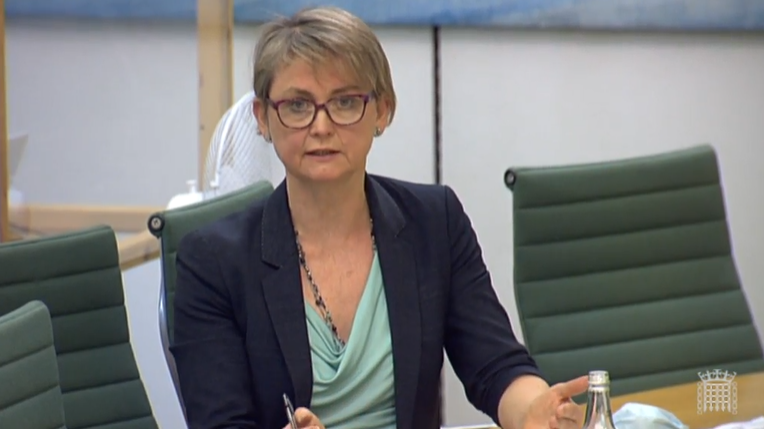 Yvette Cooper said the UK Government's Illegal Migration Bill 'isn't the solution'.