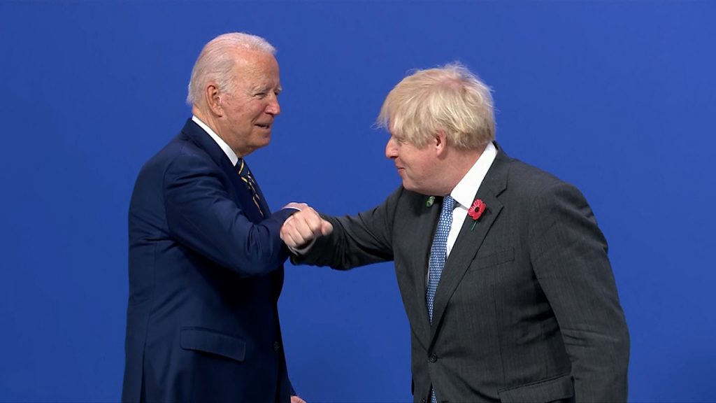 Boris Johnson holds call with world leaders including Joe Biden