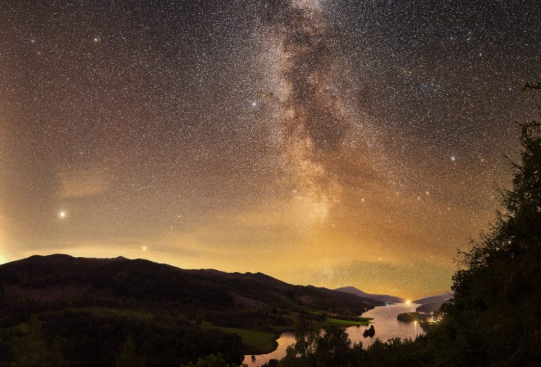 Snapper captures stunning photograph of Milky Way above loch
