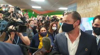 Leonardo DiCaprio jets into Glasgow to attend COP26 summit