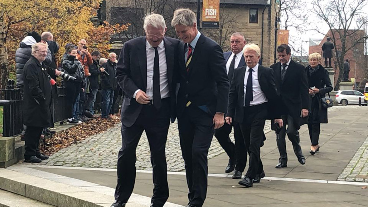 Football greats celebrate Walter Smith s life at Glasgow Cathedral