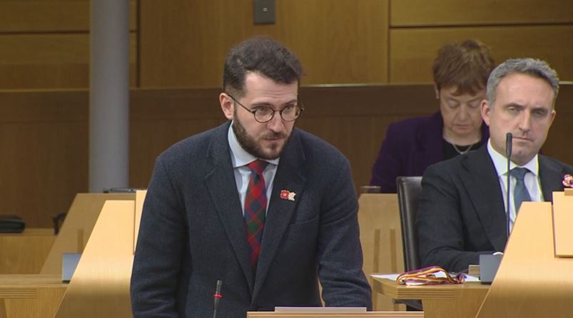 The issue was raised by Scottish Labour MSP Paul Sweeney at FMQs. (Scottish Parliament TV)