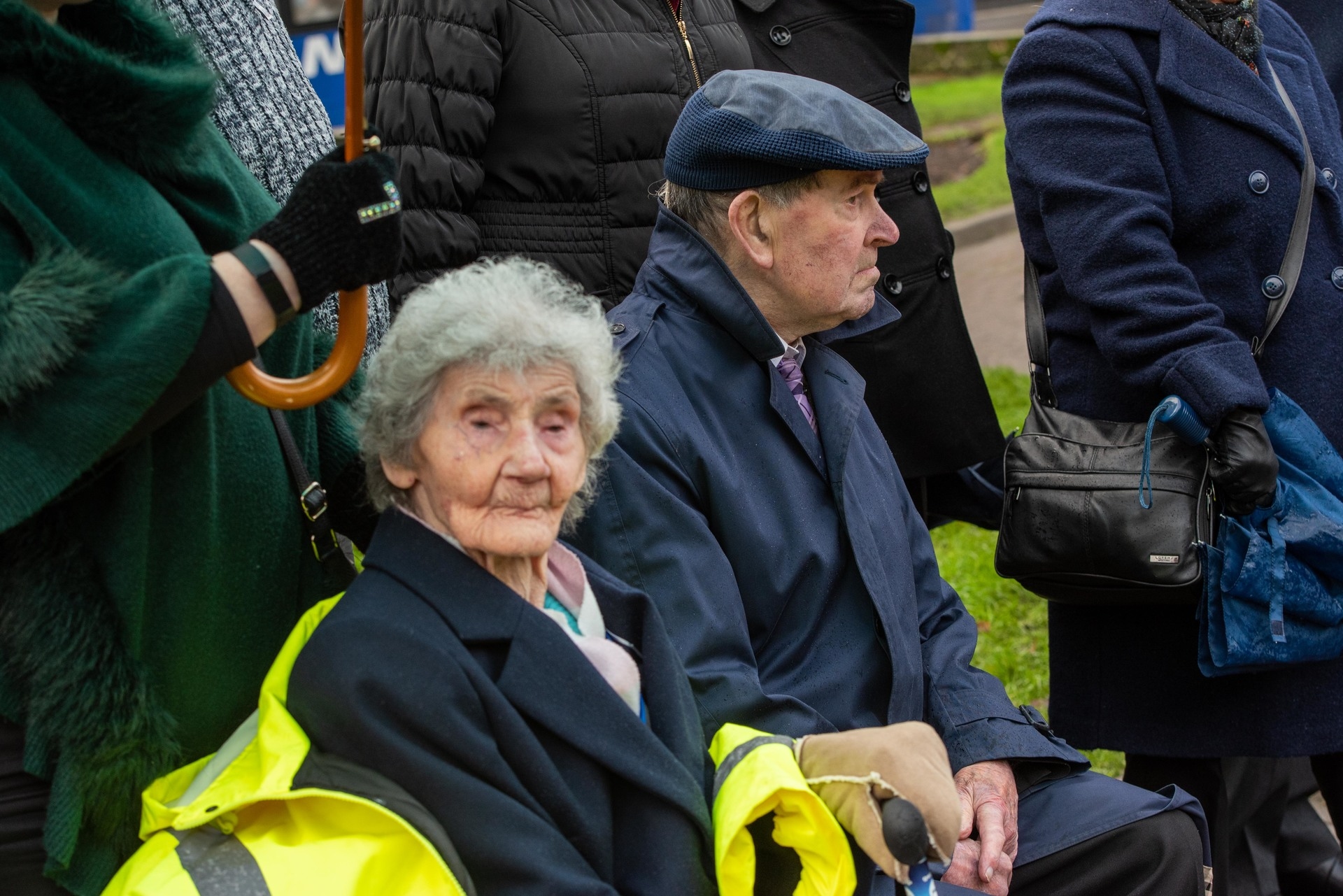 Emily Brown and Robert Pope, survivors of the disaster.