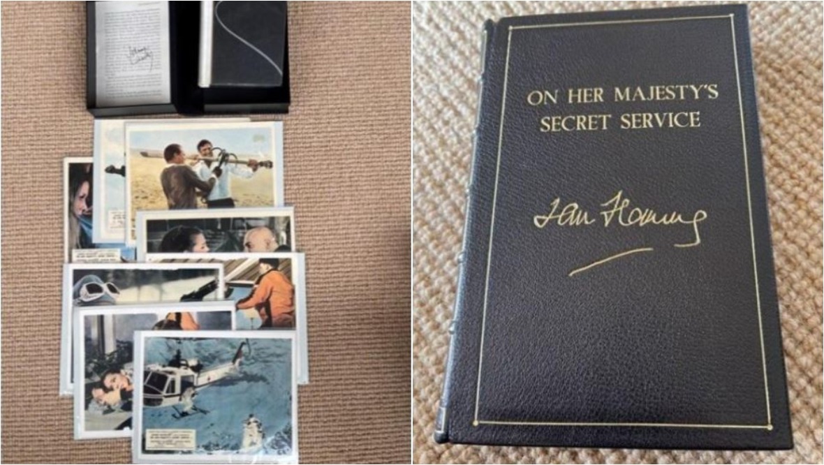 Rare James Bond book at auction to raise money for pancreatic cancer