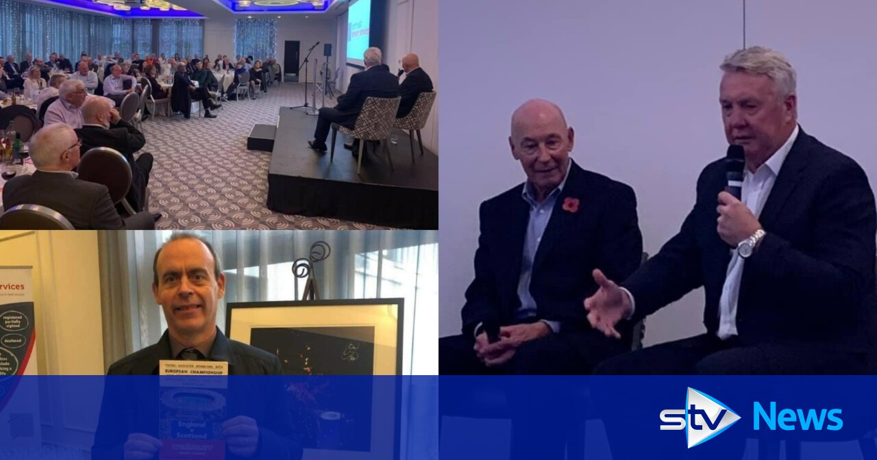 Aberdeen legends Drew Jarvie and Willie Garner raise £6000 for charity