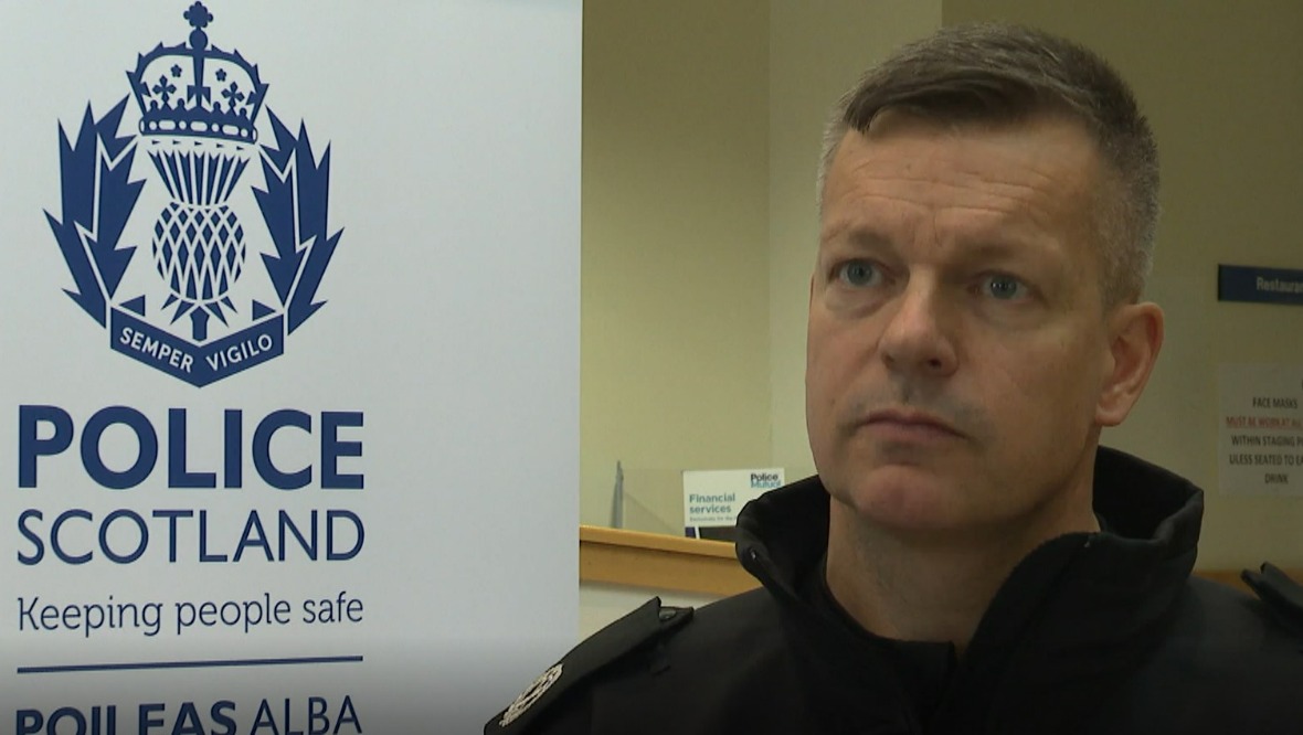 Police Scotland: Assistant chief constable Mark Williams.