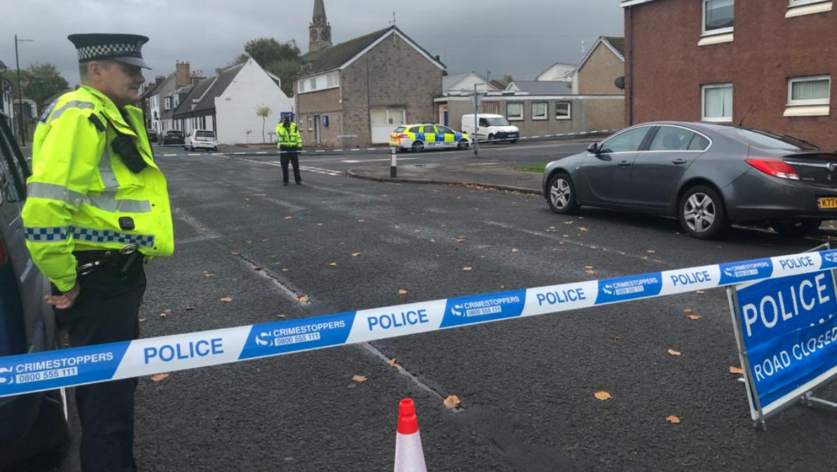 Two streets evacuated after ‘explosive device’ found