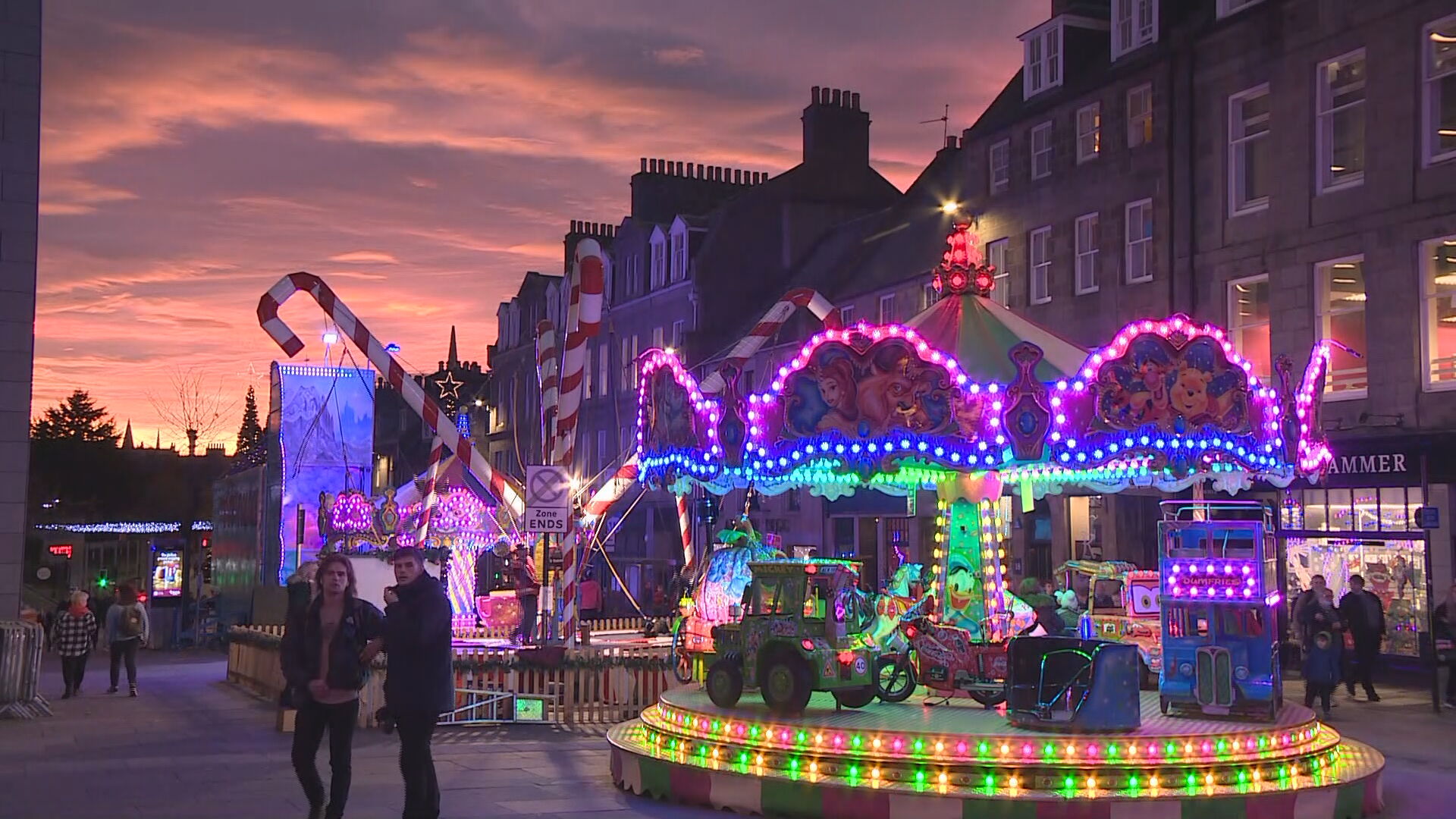 Aberdeen's Christmas village will feature a new Village Square this year