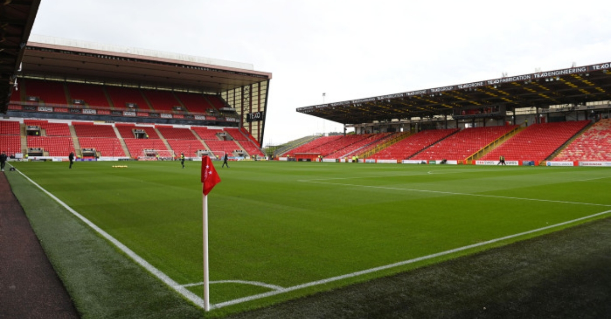 Man charged after assault at Pittodrie during Aberdeen match