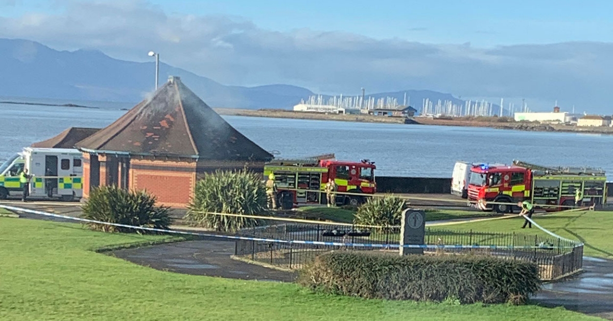 Melbourne Park, on Melbourne Road in Saltcoats.