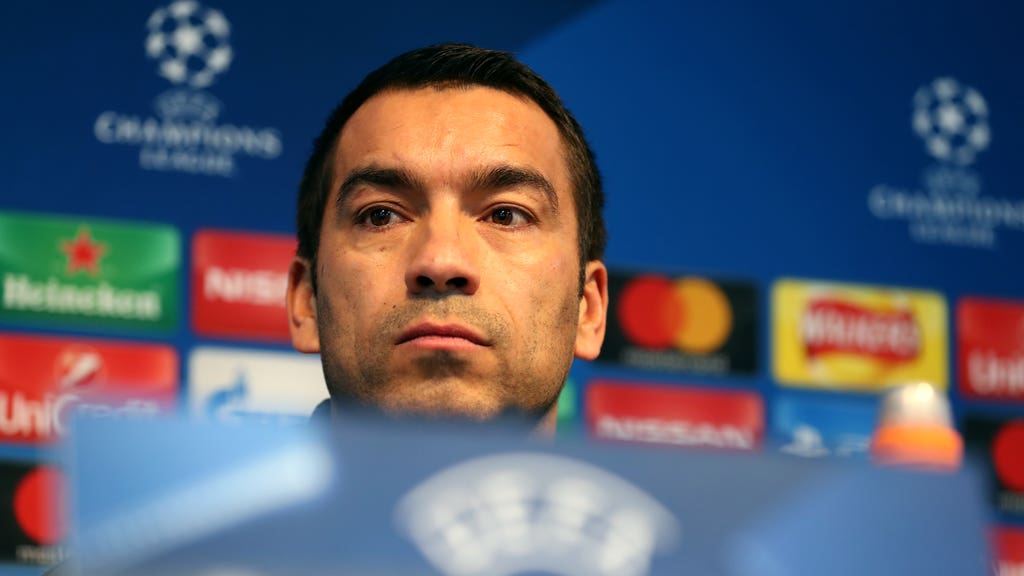 Giovanni Van Bronckhorst to watch from the stands as Rangers face Hibs