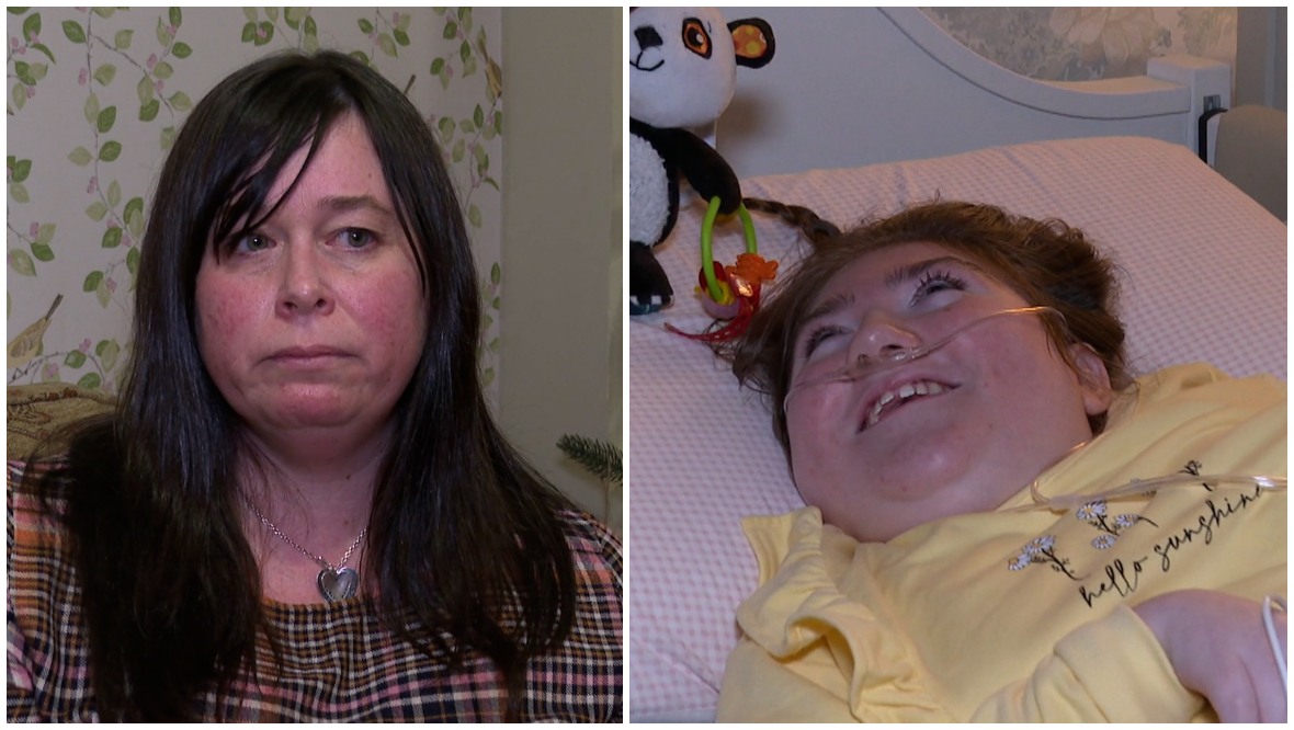 Carolynne Hunter was struggling to afford energy bills as she cared for daughter Freya.