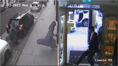 Cloak-wearing robbers jailed over armed raids on jewellery stores