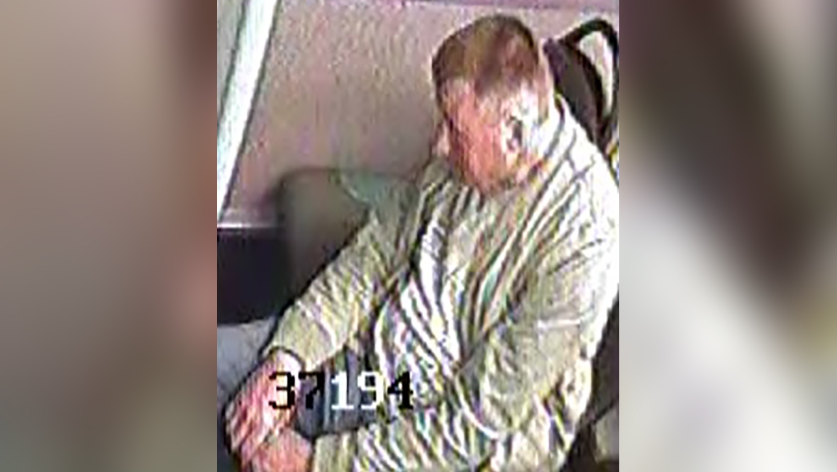 CCTV appeal to track down a man after assault on board a bus