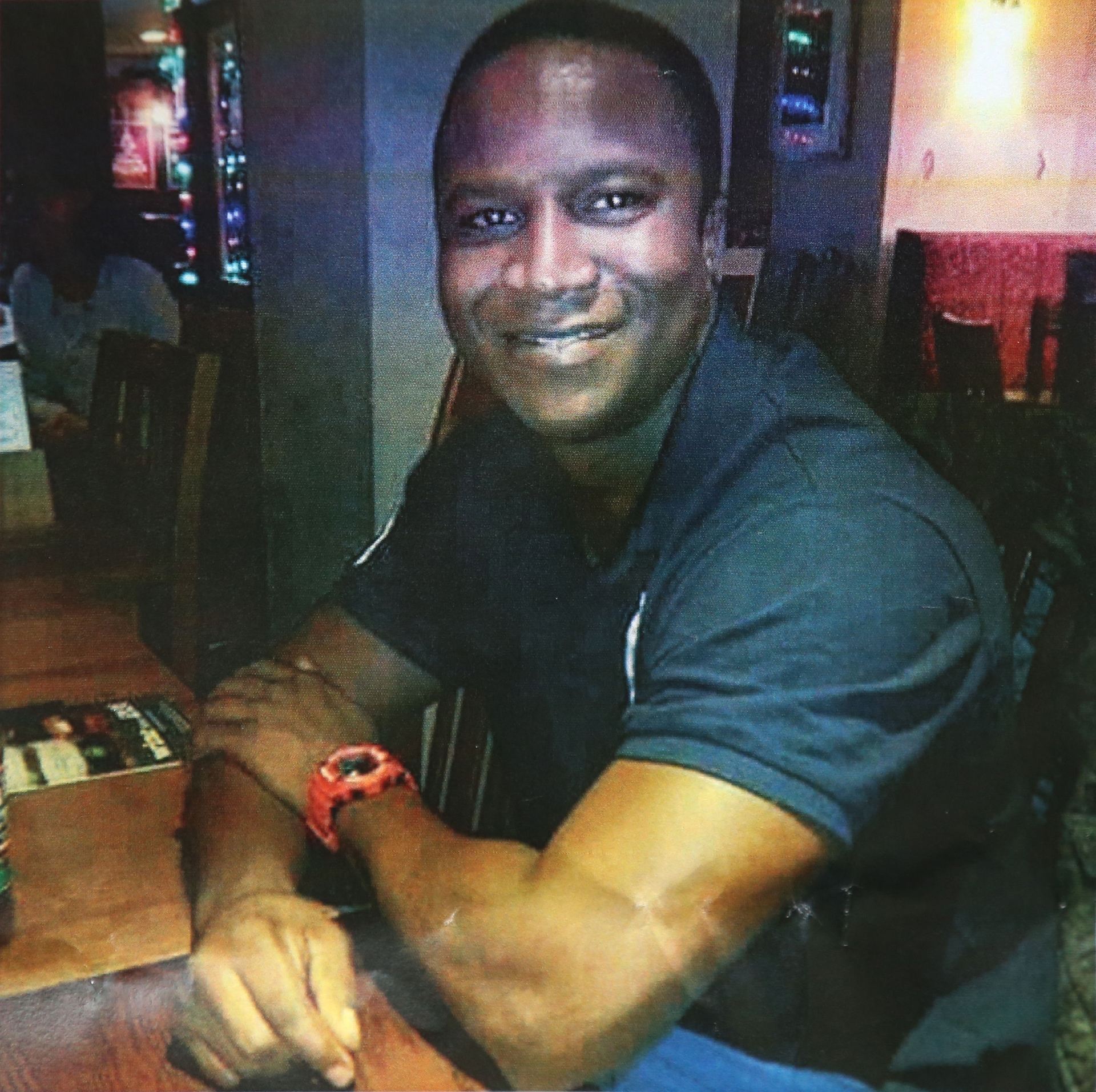 Sheku Bayoh who died in police custody May 2015 while being restrained by officers who were responding to a call in Kirkcaldy, Fife.