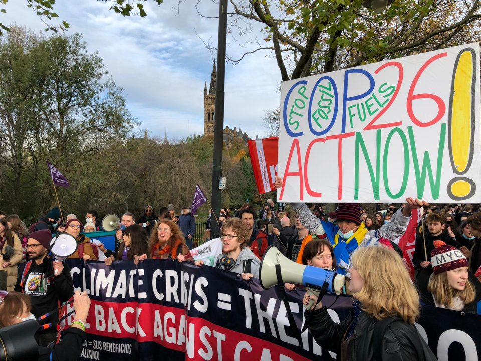 Tens of thousands of activists set to march for climate justice