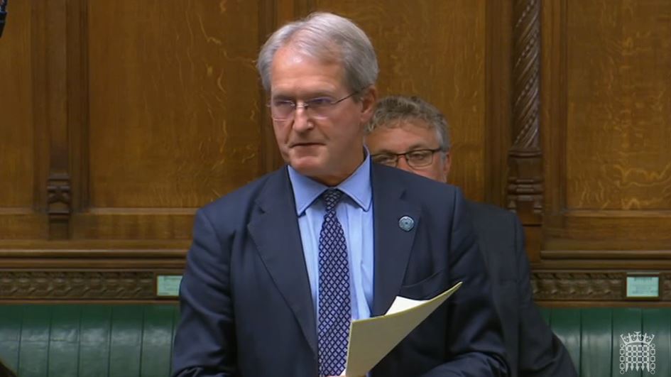 Owen Paterson resigned as an MP. 