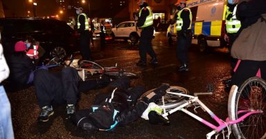 Sixteen people arrested after COP26 protest in Glasgow