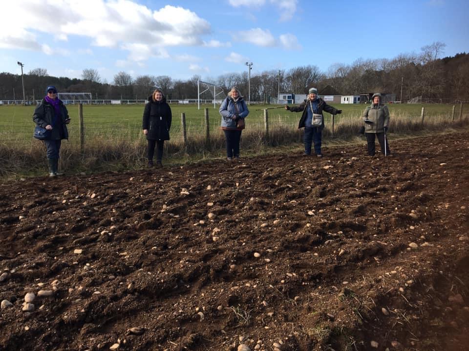 Excavation: Mesolithic Deeside at the River Dee in March 2021.