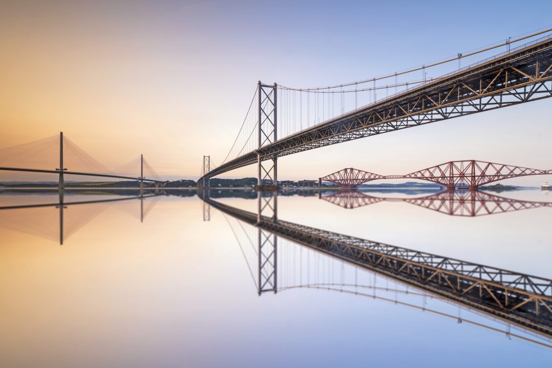 Snapper captures all three Forth bridges in one photograph