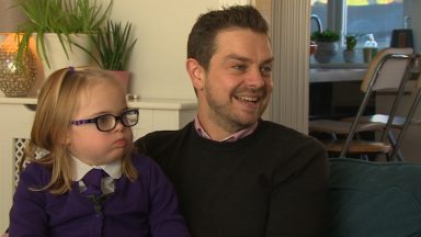 Dad of girl with Down syndrome named community hero by Pride of Britain