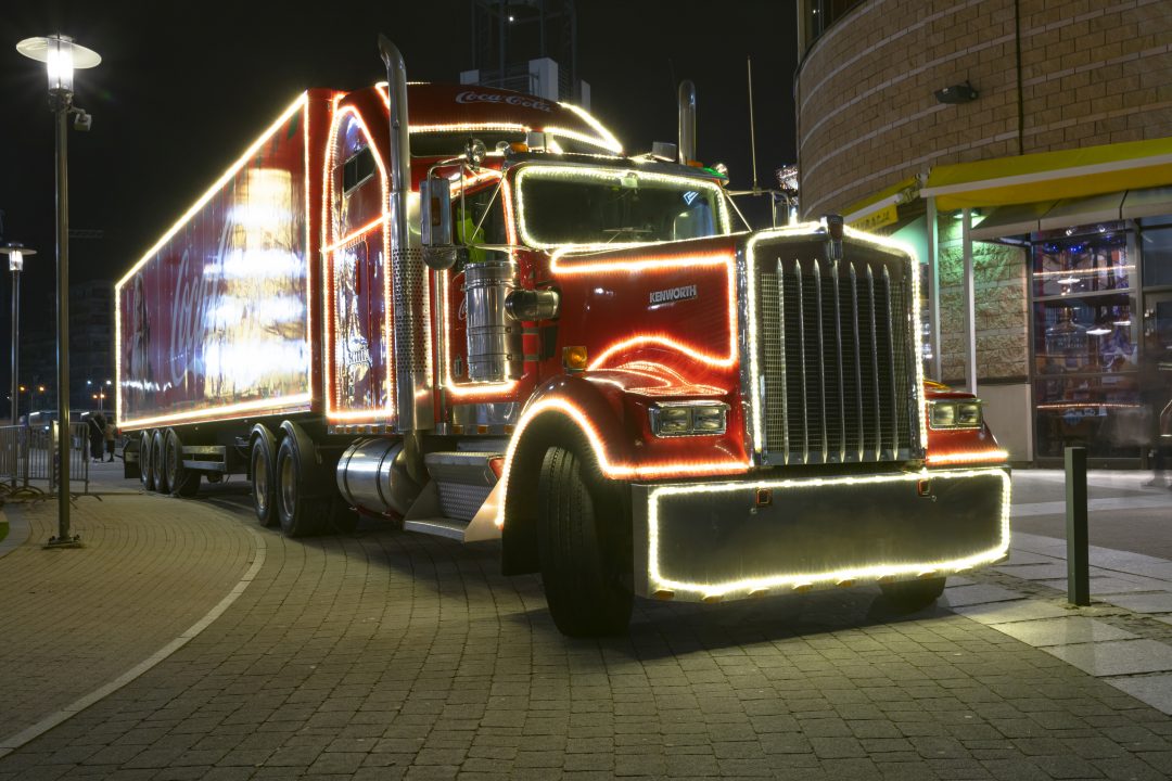 Holidays are coming: Coca-Cola Christmas truck returns to Glasgow