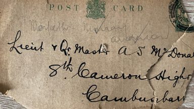 Postcards dating back to First World War discovered at train station