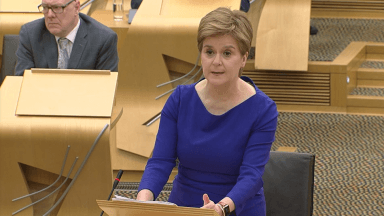 Sturgeon asks employers to allow staff to work from home until January